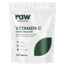 C-vitamiini toorpulbrid (ajastatud vabanemisega) 180 tabletti.