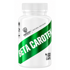 Swedish Supplements beetakaroteen 60 kapslit.