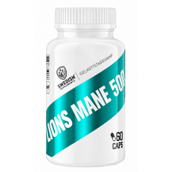 Swedish Supplements Lions Mane 500 60 kapslit.