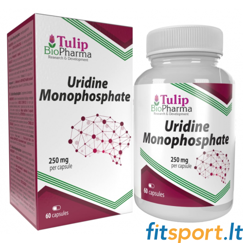 Tulip BioPharma uridiinmonofosfaat 60 kapslit. 