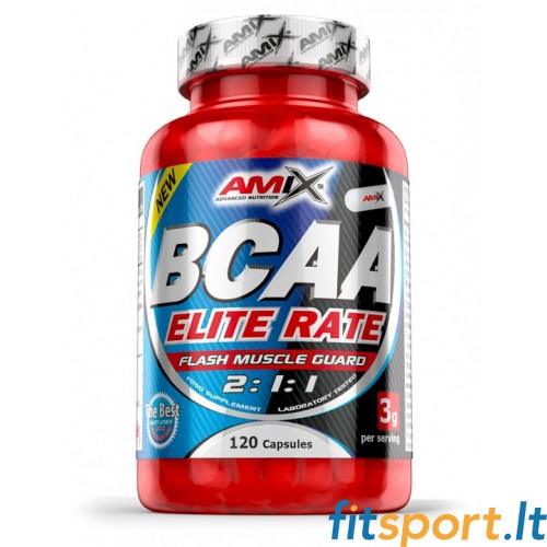 Amix BCAA Elite Rate 120 kapslit 