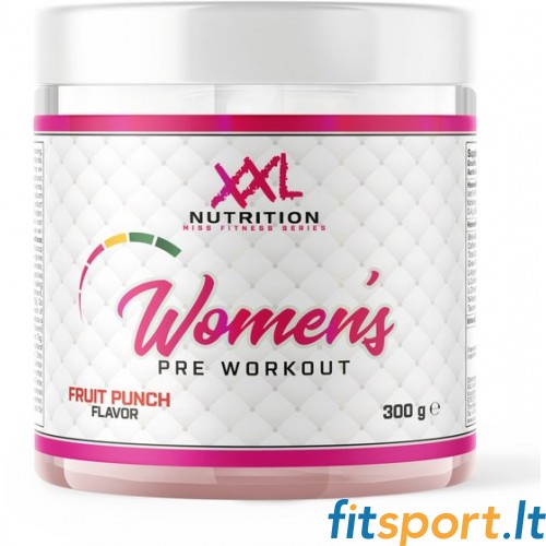 XXL Nutrition naiste treeningeelne 300 g (puuviljapunši maitse) 