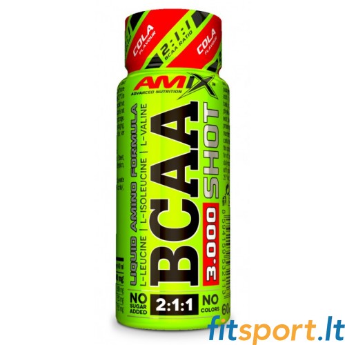 Amix ™ BCAA SHOT 3000 mg (maitsestatud) 