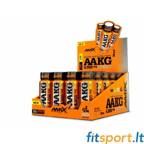 Amix™ AAKG 4000 mg 20 x 60 ml (laimimaitseline) 