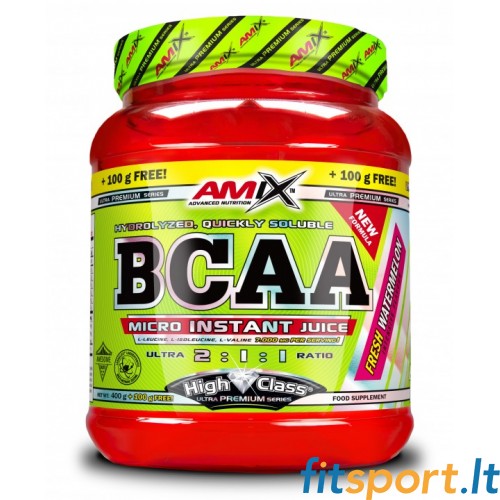 Amix High Class BCAA aminohapped Micro-Instant Juice 400 g+100 g 