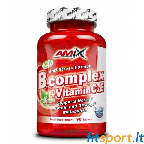 Amix B-kompleks + C&E-vitamiin 90 kap. 