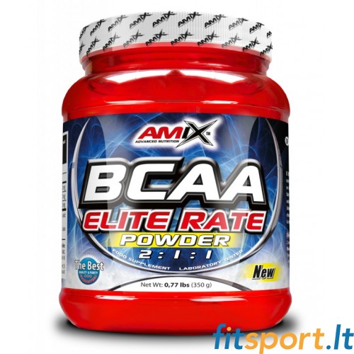 Amix BCAA Elite Rate pulber 350 g (sidrunimaitseline) 