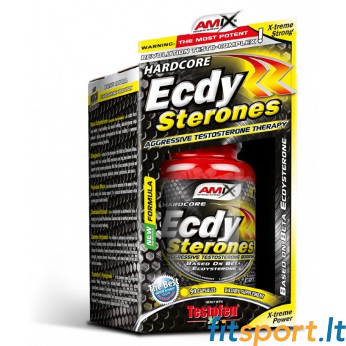 Amix Ecdy Sterones (Ecdysterone – testosterooni võimendaja) 90 kapslit. 