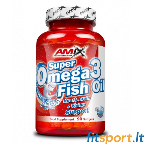 Amix Super Omega 3 kalaõli 90 kapslit. 
