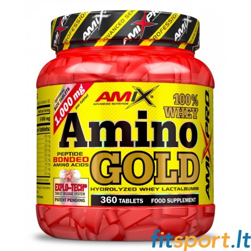 AmixPro® Whey Amino Gold 360 tabl (kvaliteetne aminohapete kompleks) 
