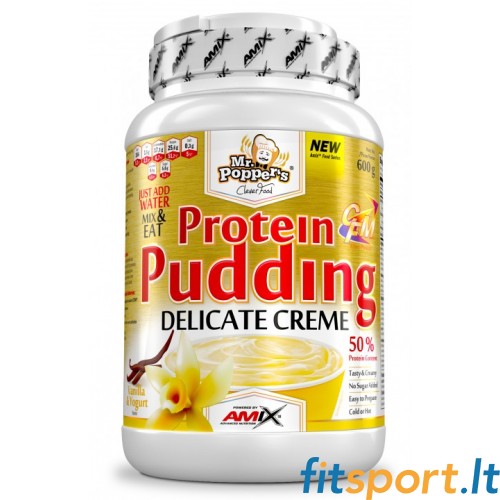 Амикс г. Крем-пудинг Popper's Protein Pudding 600г 