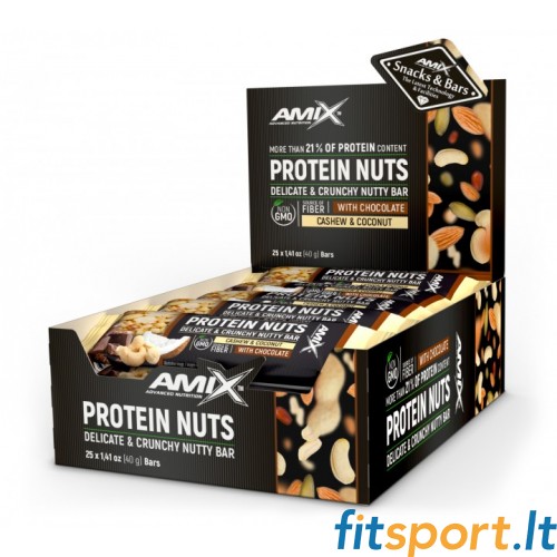 Amix Protein Nuts  25 x 40 g. 