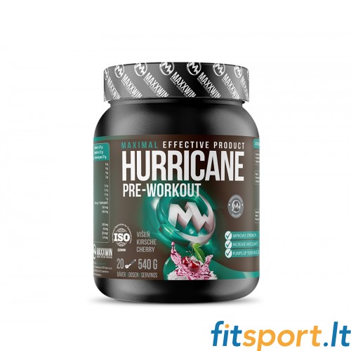 MaxxWin Hurricane Prieštreniruotinis papildas 540 g 