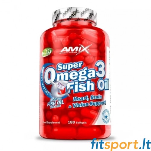 Amix Super Omega 3 kalaõli 180 kapslit. 