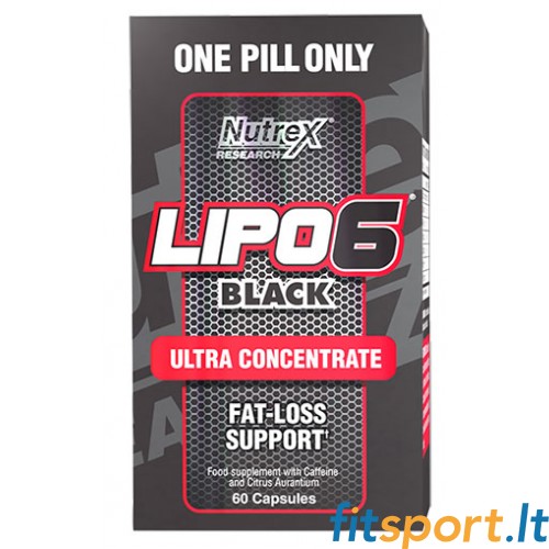 Nutrex Lipo 6 Black Ultra Concentrate 60 kapslit 