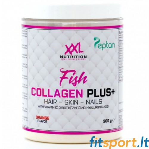 XXL Nutrition Fish Collagen+ (tüüp 1 mere kollageen kalast) 300g 