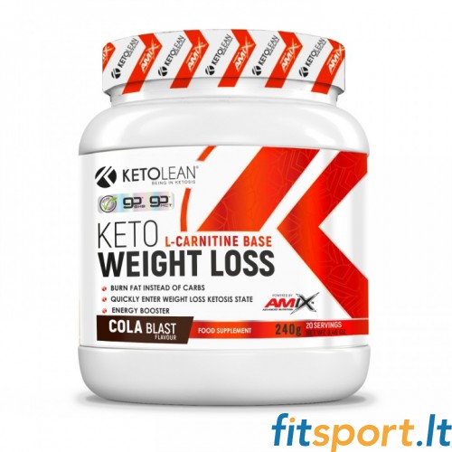 Amix KetoLean Keto goBHB Kaalulangus 240 g. 