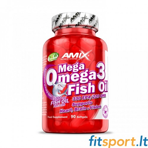 Amix Mega Omega Kalaõli 90 kapslit 