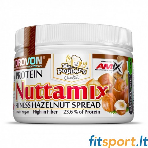 Amix hr. Popper's Nuttamix proteiini sarapuupähklikreem 250 g 