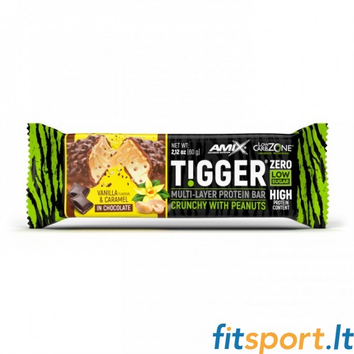 Протеиновый батончик Amix TIGGER® Zero bar 60 г. 