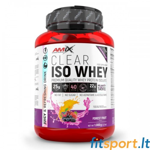 Amix™ Clear Iso Whey valgud 2000g 