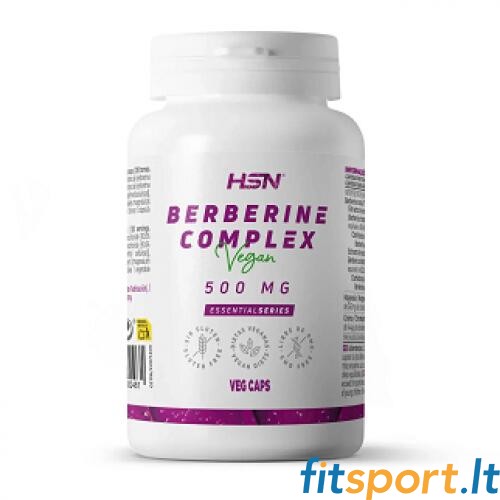 HSN Berberine (Berberine HCl) 500mg 120 kapslit. 