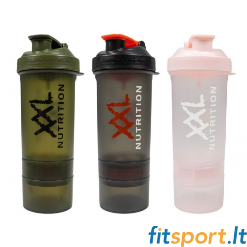 Шейкер XXL Nutrition SmartShake 3 в 1 600 мл 